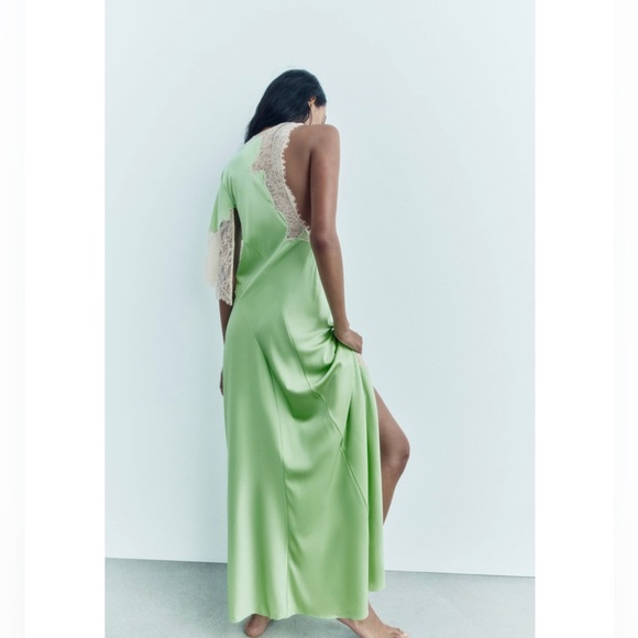 Silk Lace Chemise - Picture 2 of 11